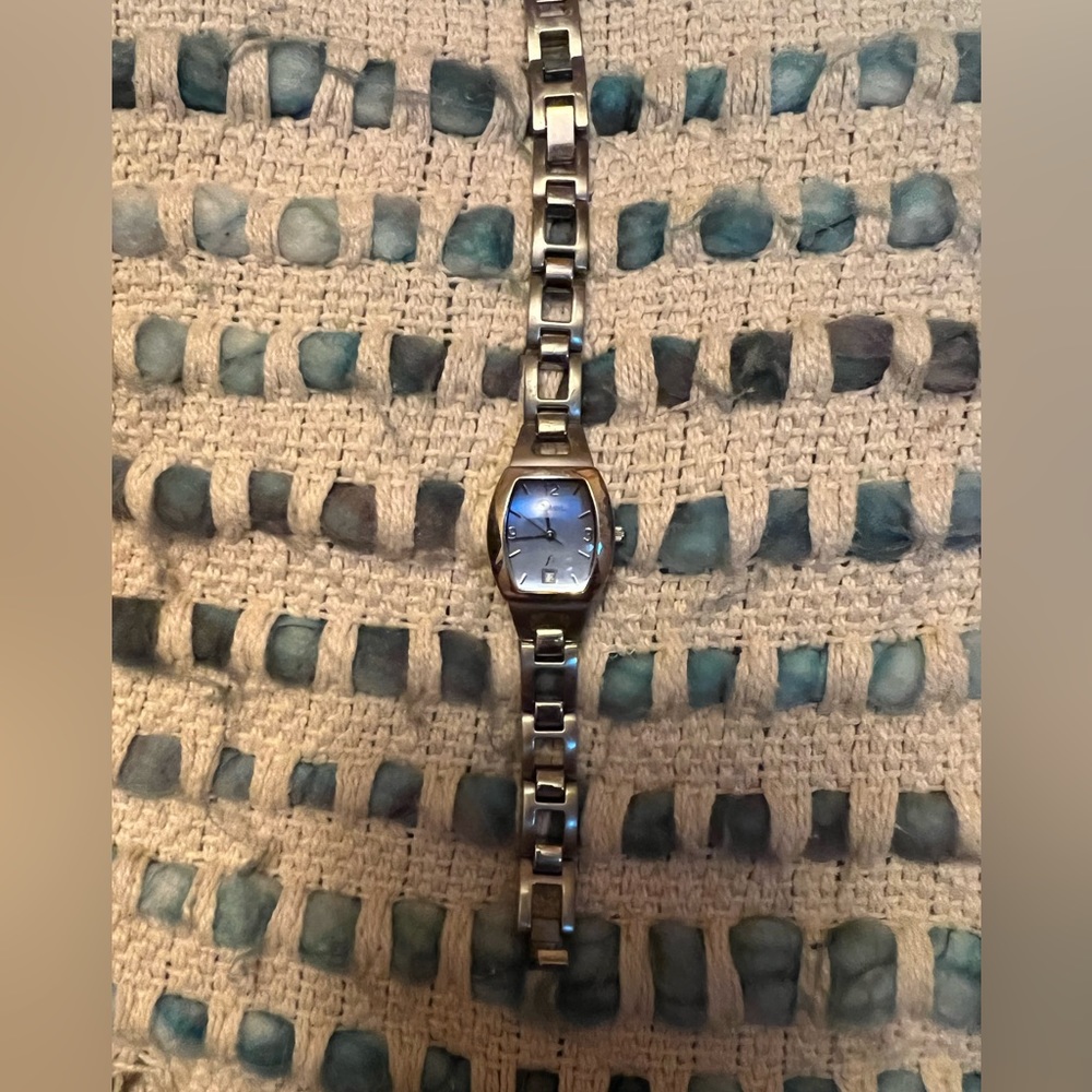 Fossil Watch Blue Womens Chain